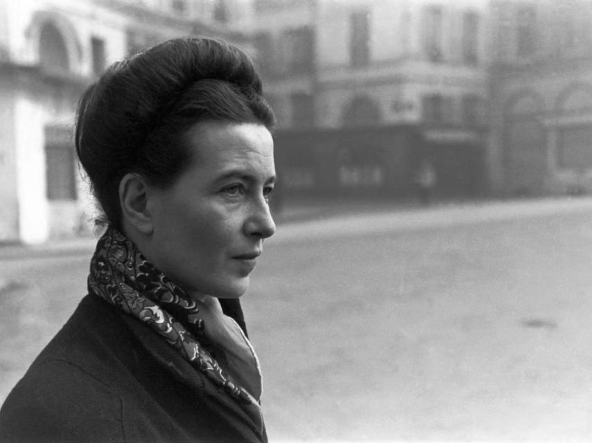 Simone de Beauvoir.