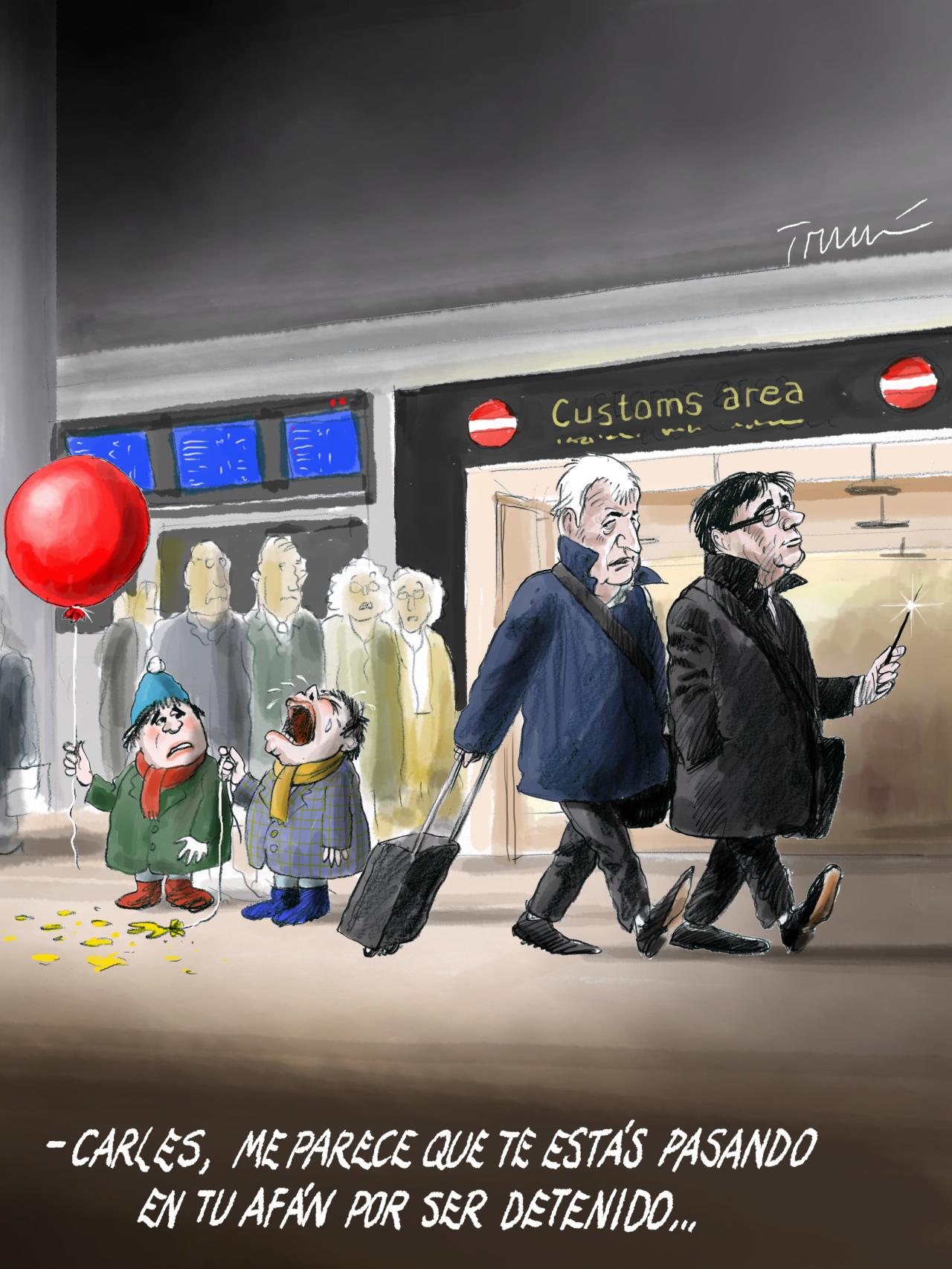 El afán de Puigdemont