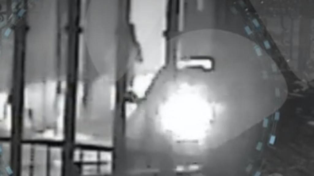 Otro momento de El Chicle durante la noche de Navidad.