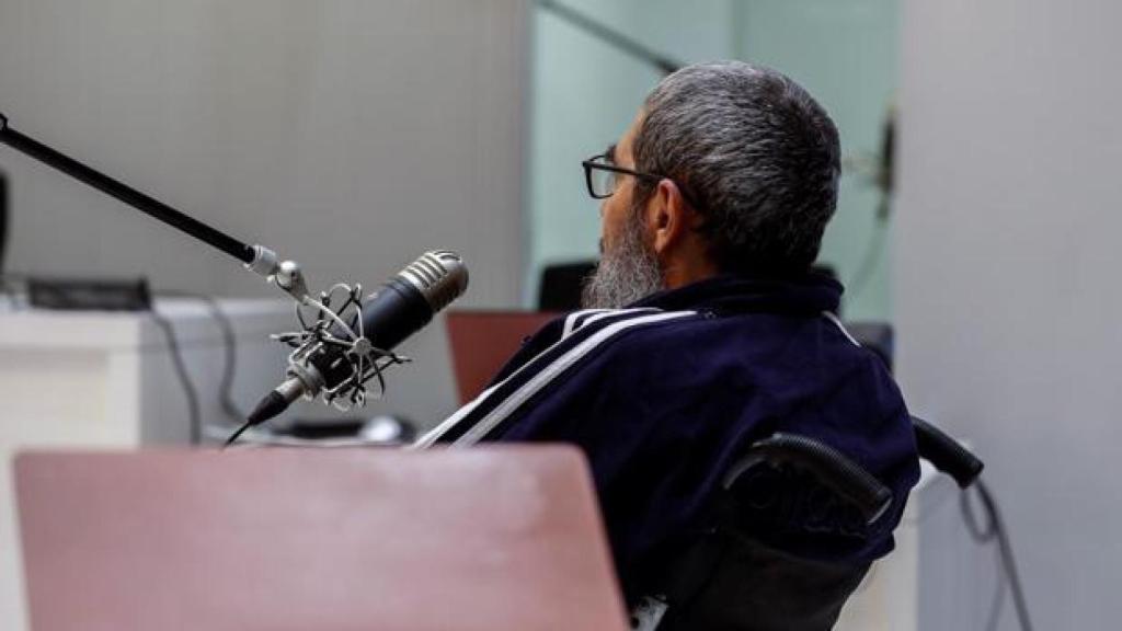 Mustafá Maya, en el juicio.