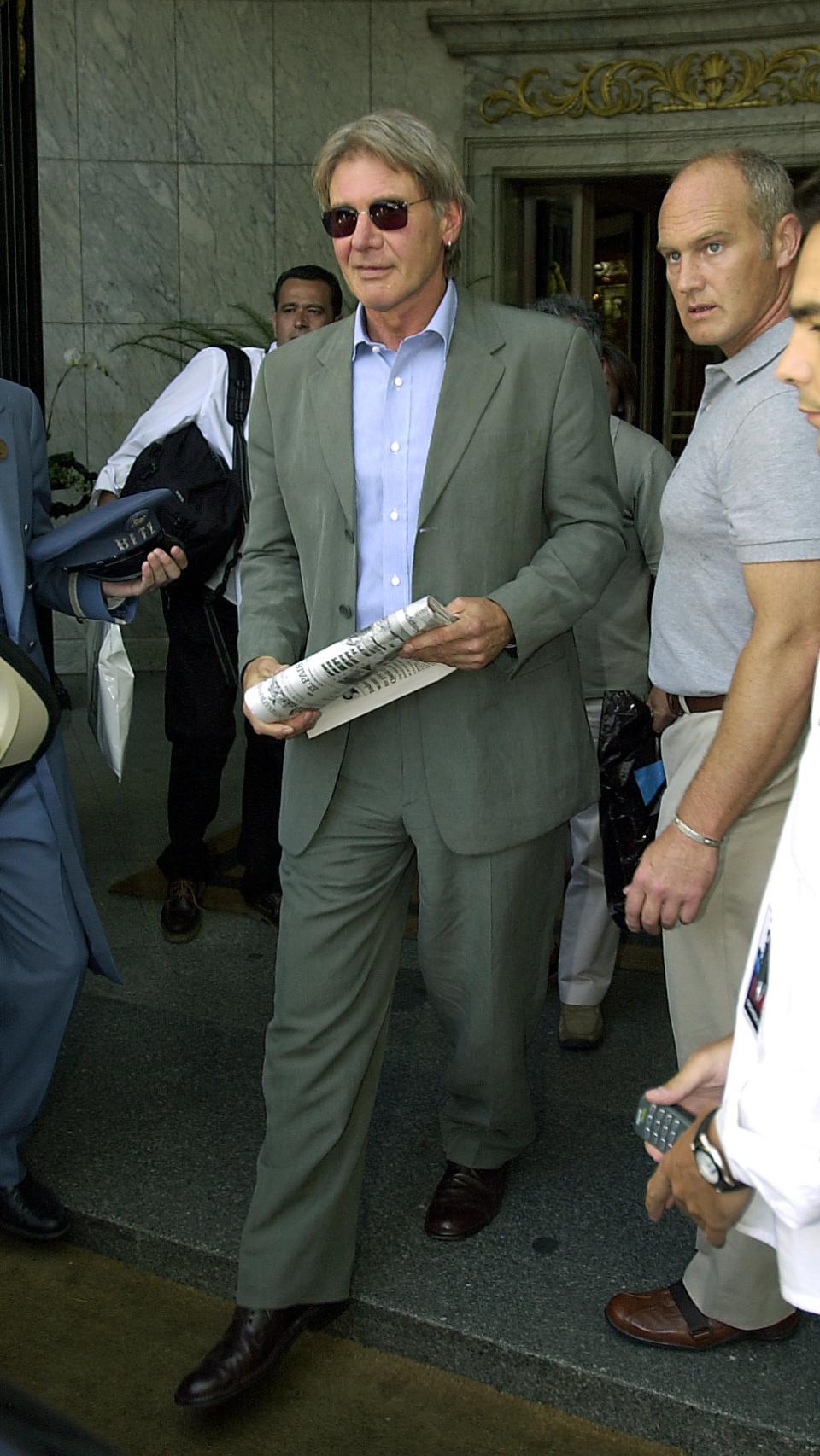 Richard Gere en la salida del Ritz. Gtres.