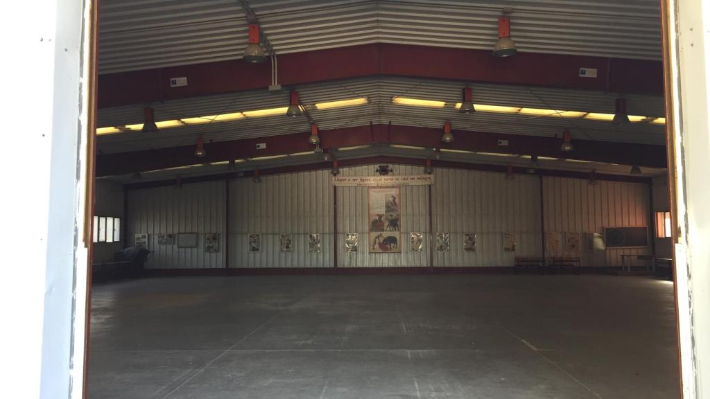 El aula de la escuela taurina, vacía