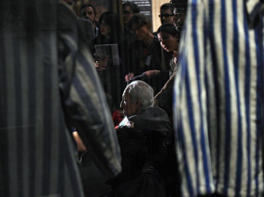 Noah Klieger, periodista israelí superviviente del Holocausto. EFE.