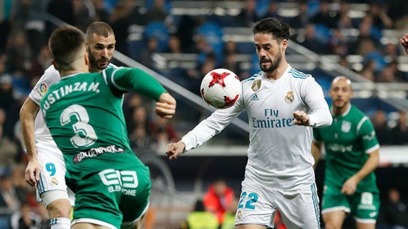 Isco y Benzema, contra el Leganés