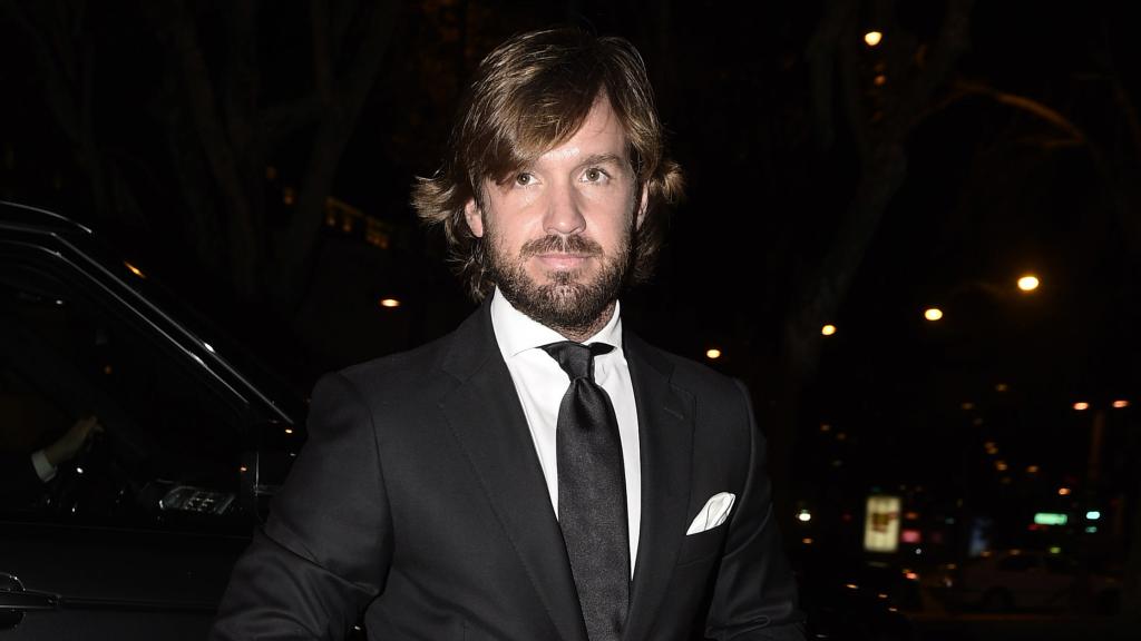 Rosauro a la entrada de un evento.