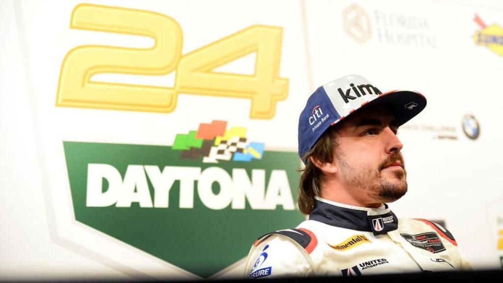 Fernando Alonso en Daytona.