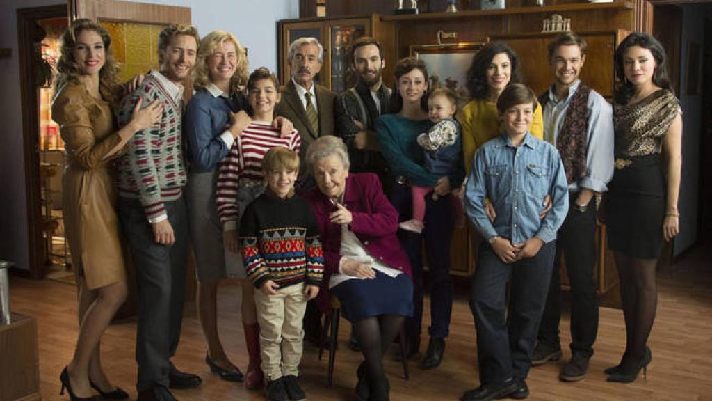 Los protagonistas de Cuéntame, una de las series que estarán en la plataforma.