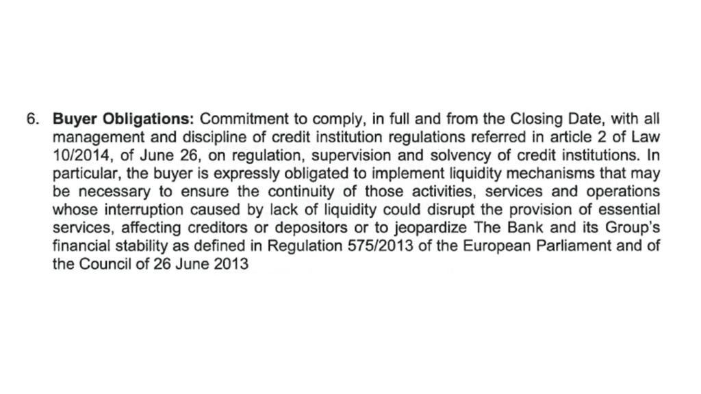 Anexo de la Carta de Proceso a la que ha tenido acceso EL ESPAÑOL.