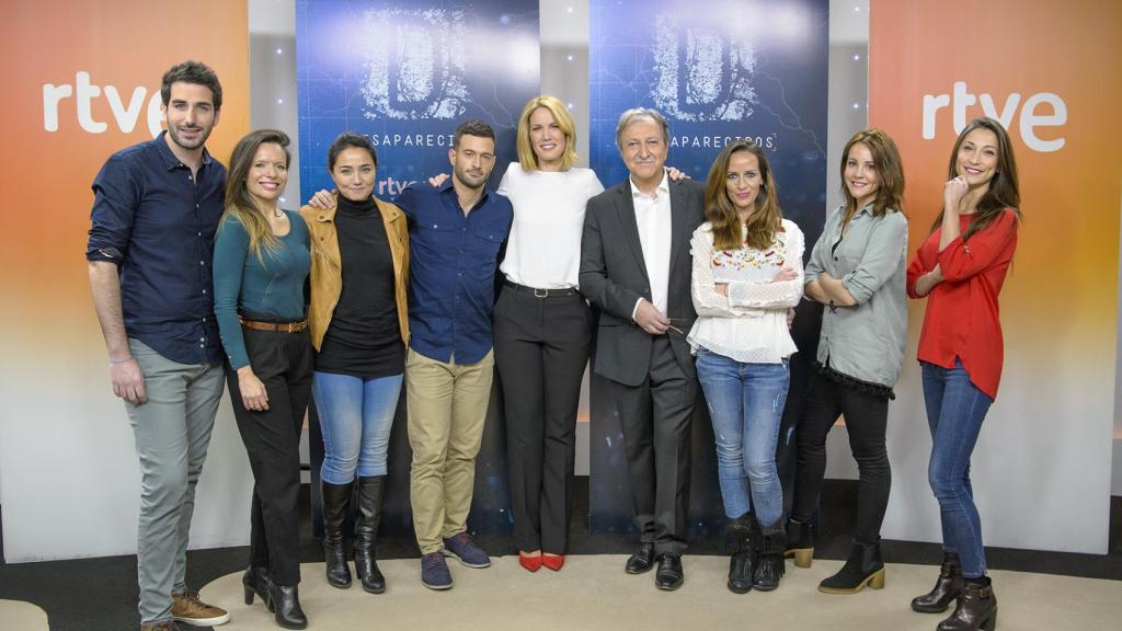 El equipo de 'Desaparecidos'