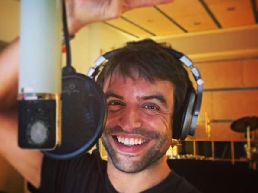 Manu Guix, en el estudio.