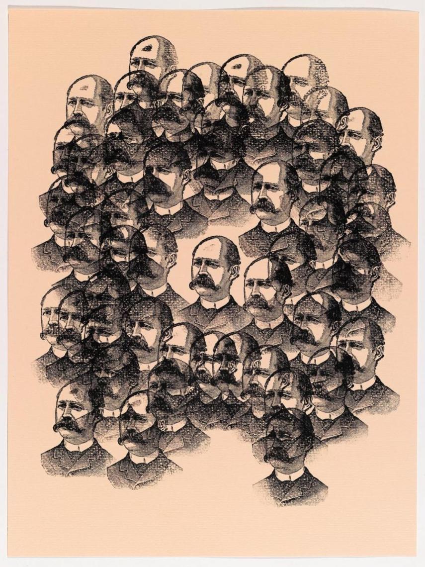 El artista británico Grayson Perry ilustró el aire cipotudo de los clubs en esta imagen.