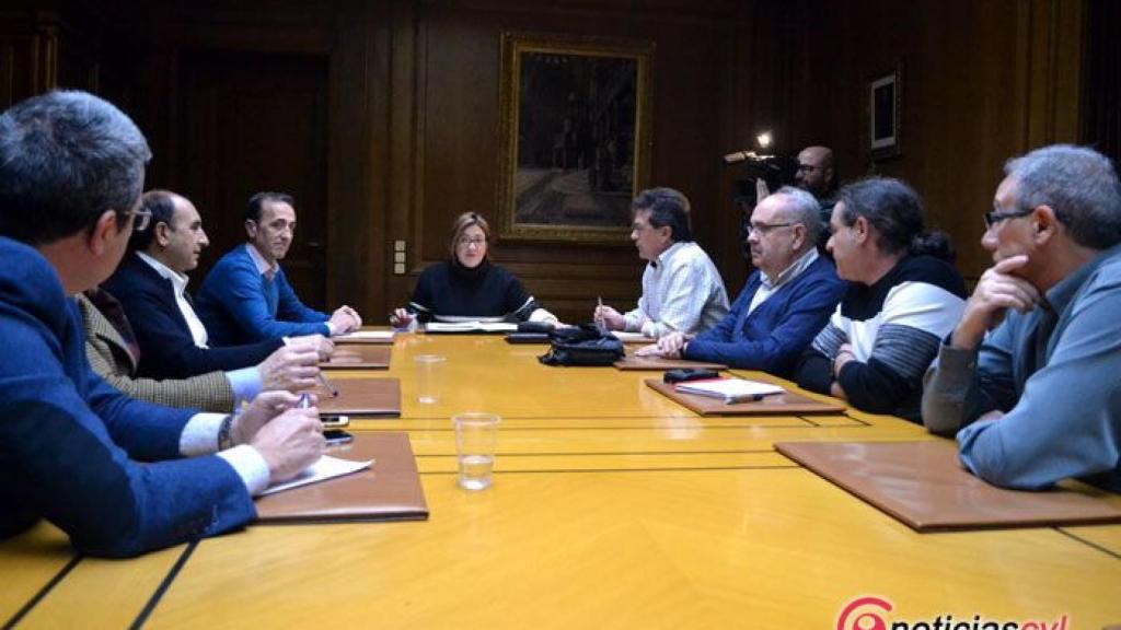 zamora diputacion mesa dialogo social