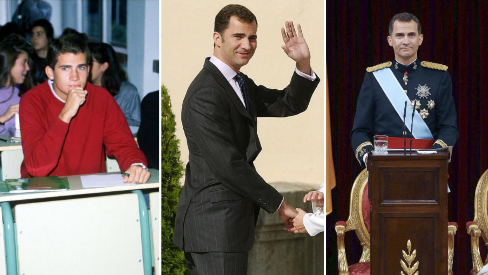 Los 50 años del rey Felipe VI, en 50 imágenes