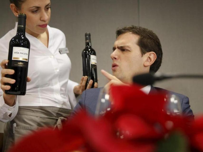 Albert Rivera, durante un acto con emprendedores organizado en Madrid en 2015