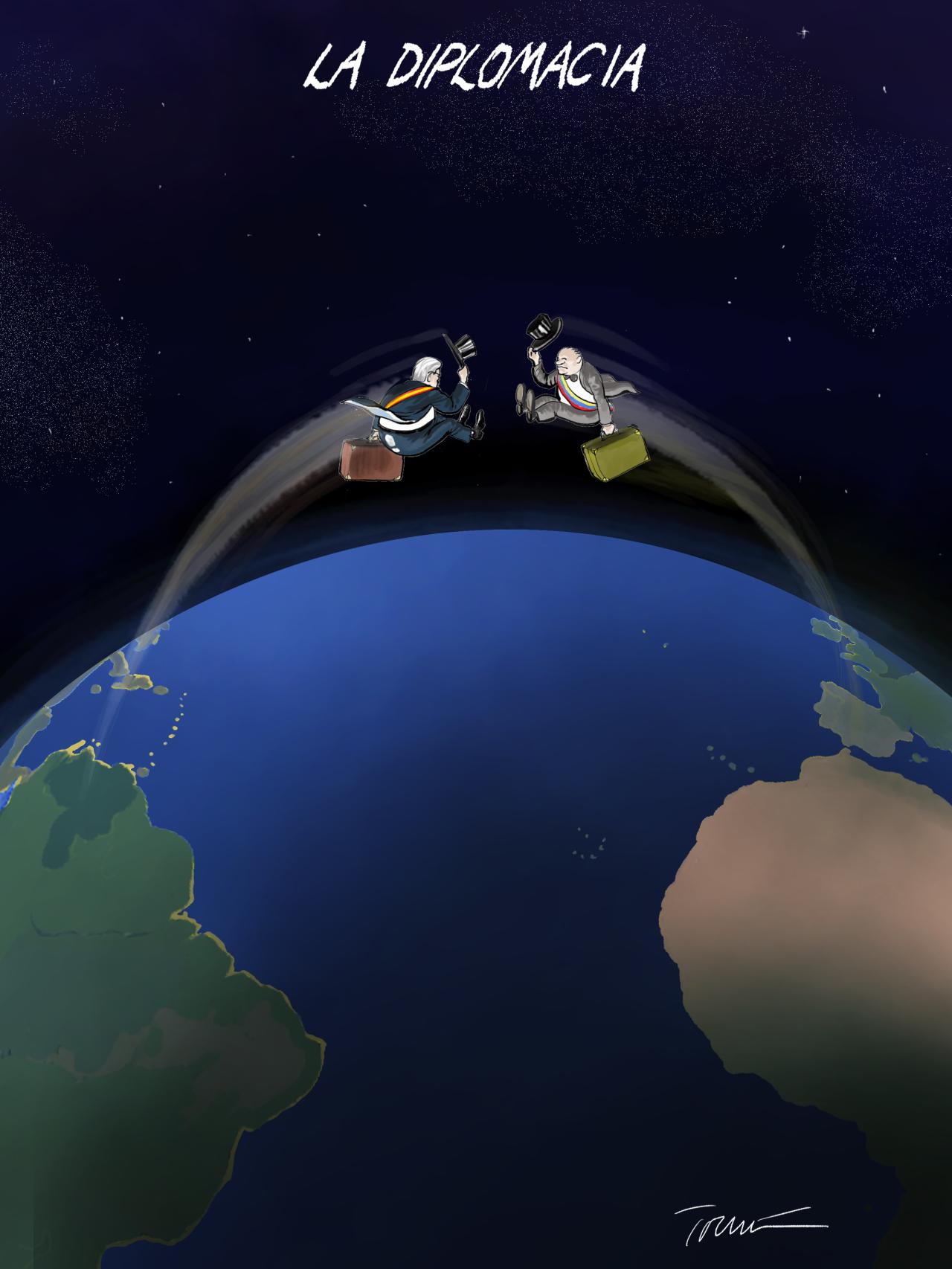 La diplomacia ante todo