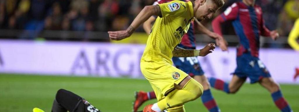 El Villarreal ganó 2-1 al Levante.