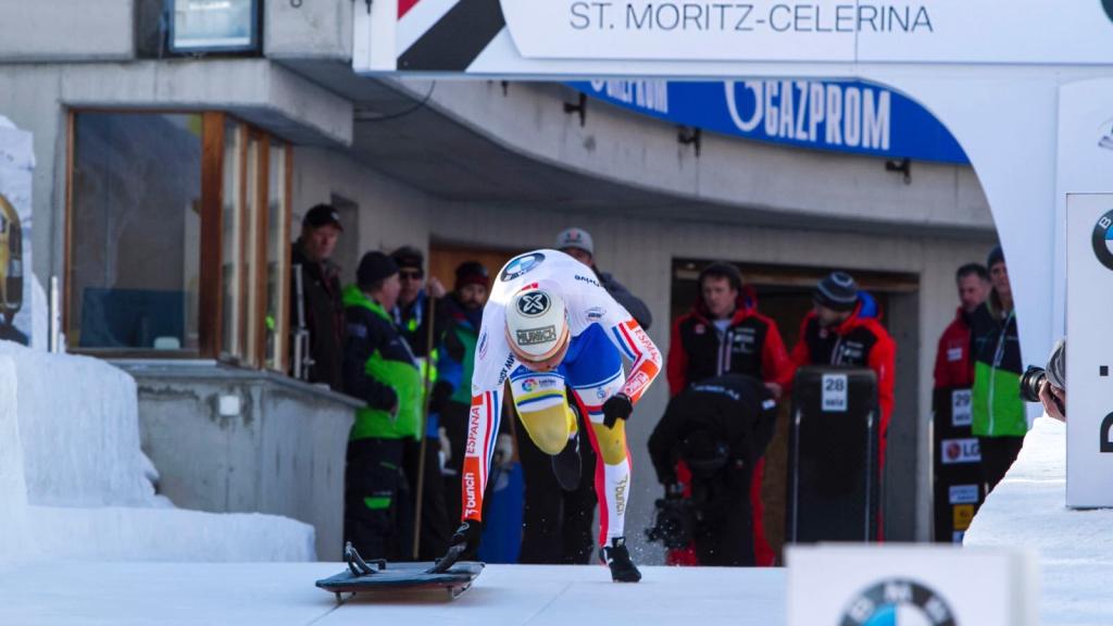 Mirambell nunca le tuvo miedo a bajar a toda velocidad por el hielo.