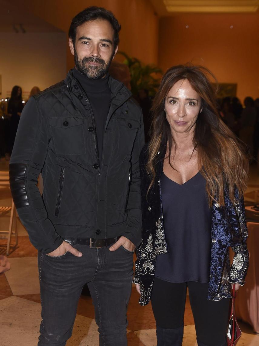 María Patiño con su pareja, Ricardo Rodríguez.