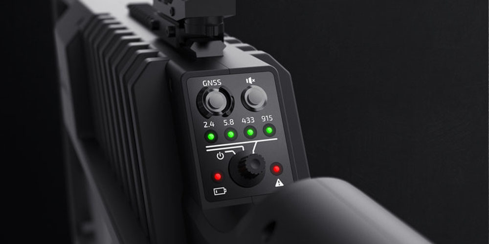 arma anti-drones Drone Gun Tactical controles