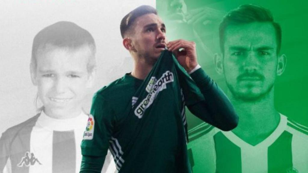 Fabián renueva con el Betis. Foto: Twitter (@realbetis).