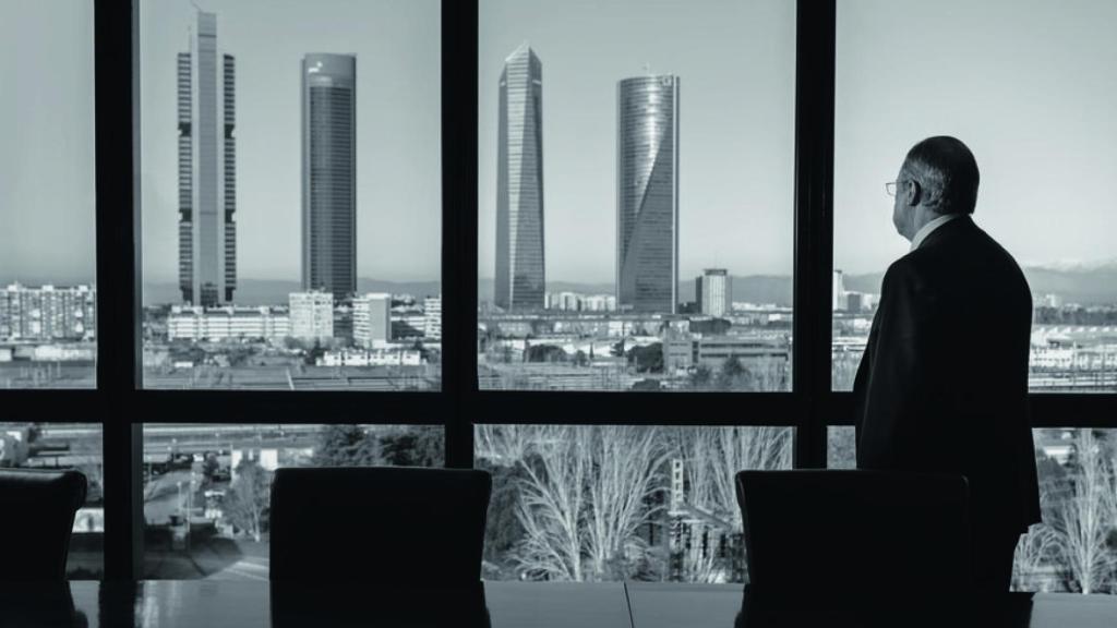 Florentino Pérez, presidente de ACS en una de las fotografías publicadas por la revista Forbes.