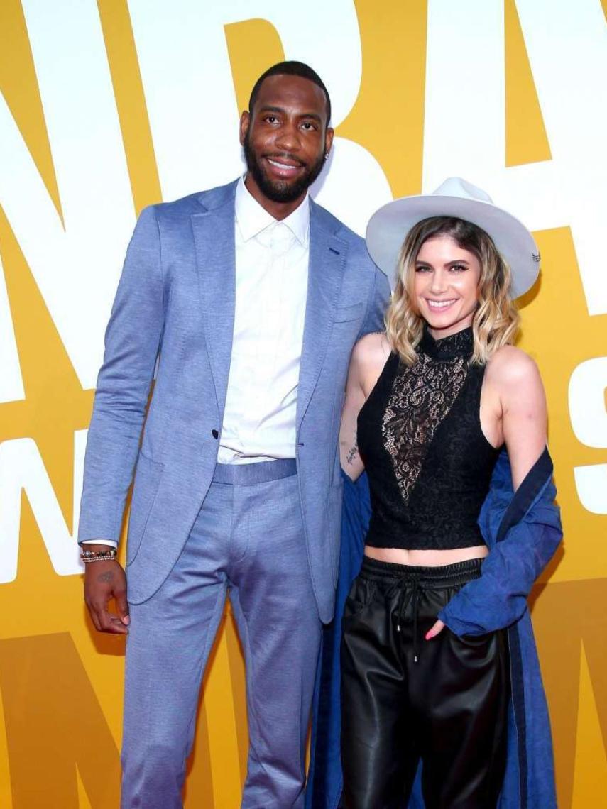 Butler, junto a su mujer en una en entrega de premios.