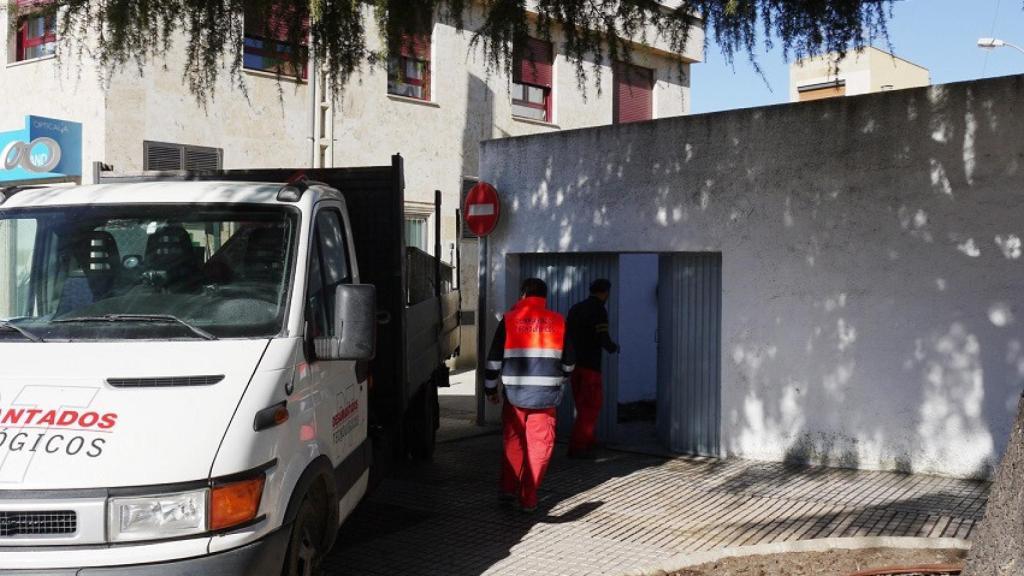 Derribo casa para vial carbajosa