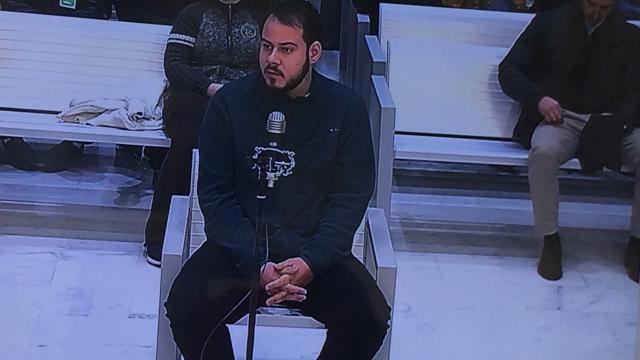El rapero Pablo Hasel en la Audiencia Nacional