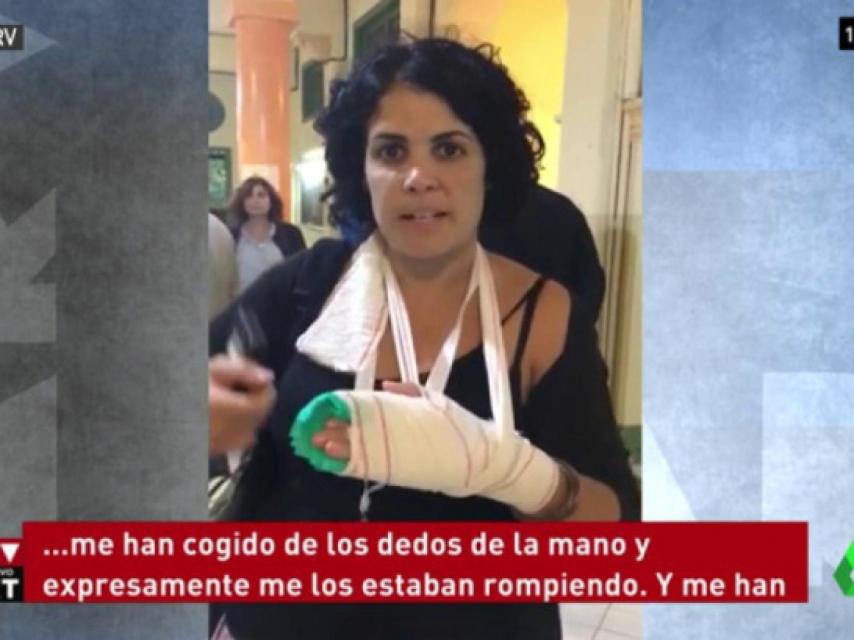 Marta 'Dedos Rotos' Torrecillas en directo en La Sexta