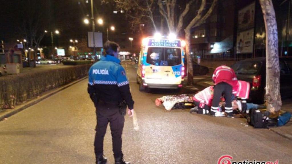 Valladolid-sucesos-motorista-herido
