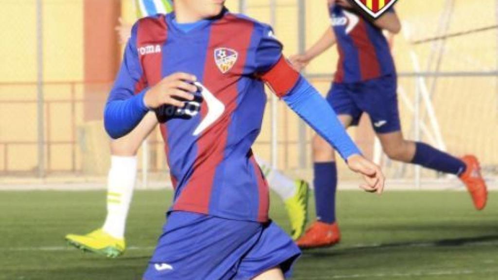Nacho Barberá, durante un partido con el Alzira.