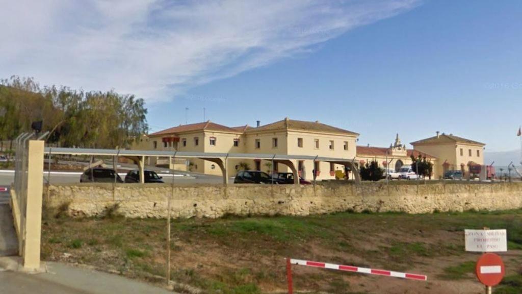 Este es el cuartel aéreo de Antequera. Una soldado destinada allí denunció una violación múltiple.