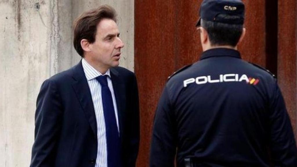 Javier López Madrid, en una de sus comparecencias en la Audiencia Nacional./