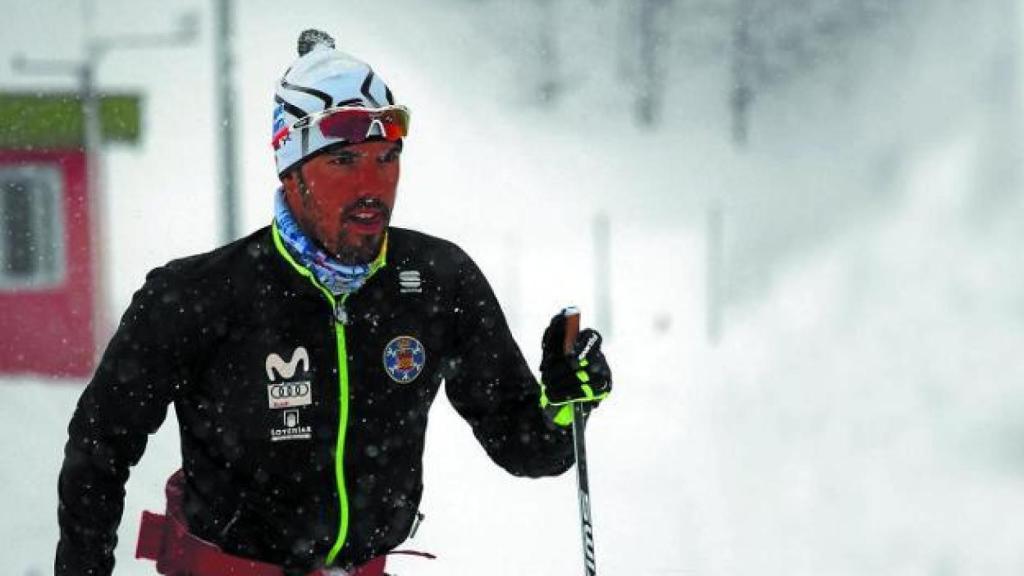 Imanol Rojo, durante la competición.