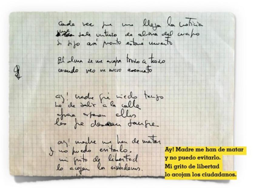 Poema escrito por Joxeba Pagazaurtundúa.