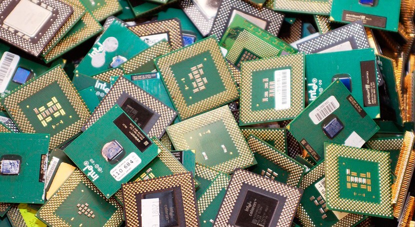 residuos electronicos chips