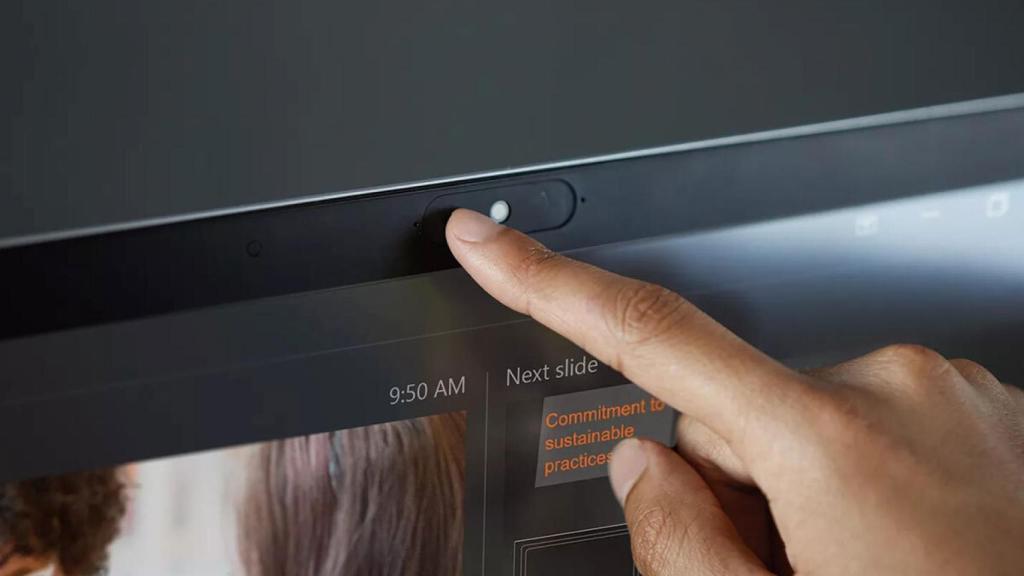 Ventana para Webcam HP.