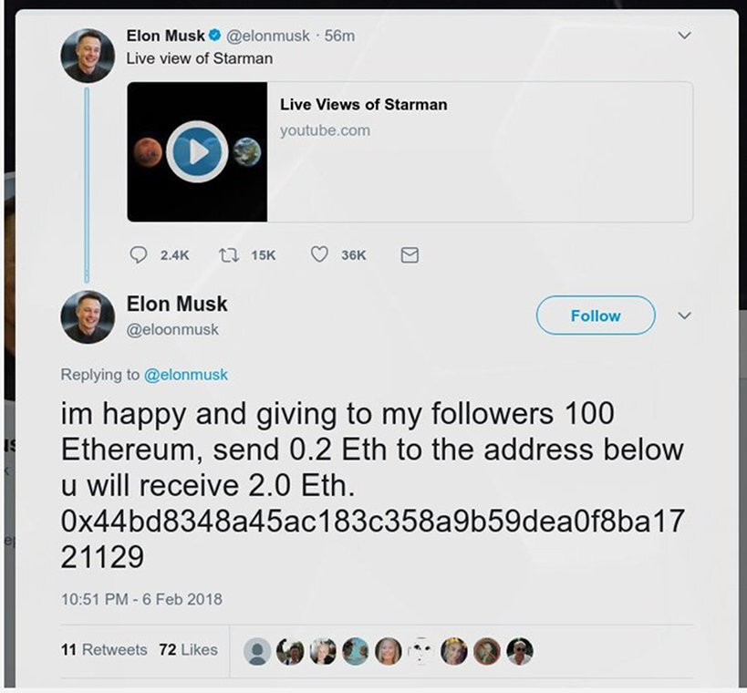 twitter ethereum falso 1