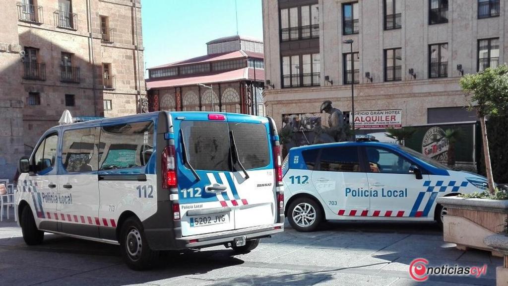 policia local furgoneta coche