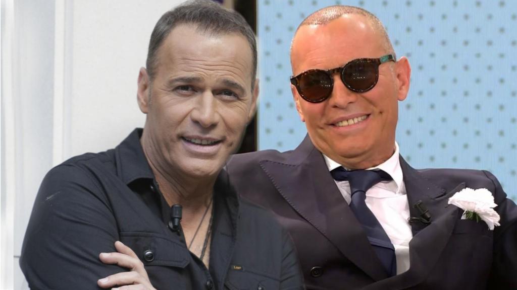 Carlos Lozano, antes y después en un montaje.