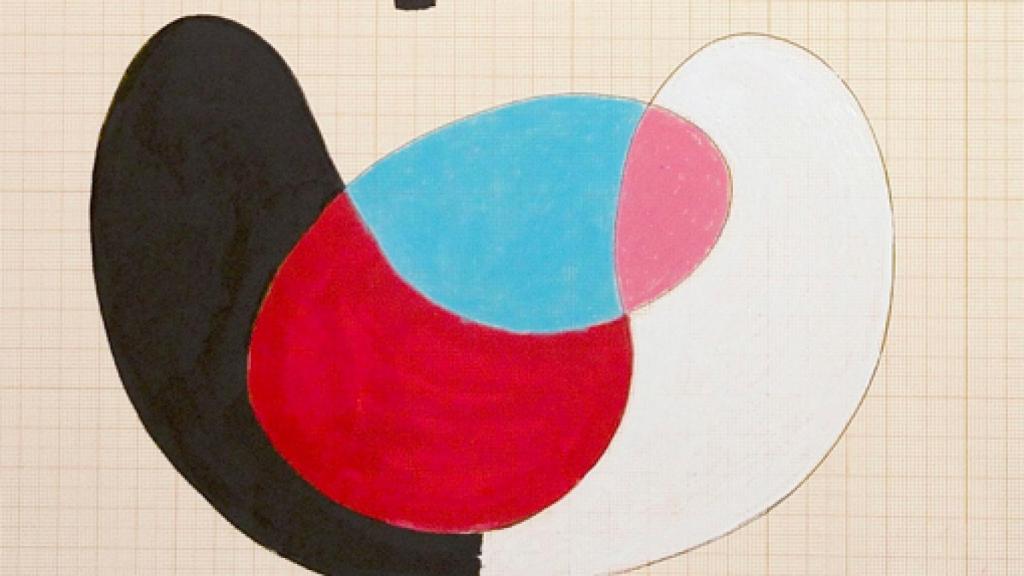 Uno de los dibujos de Eva Lootz para 'Binomio'