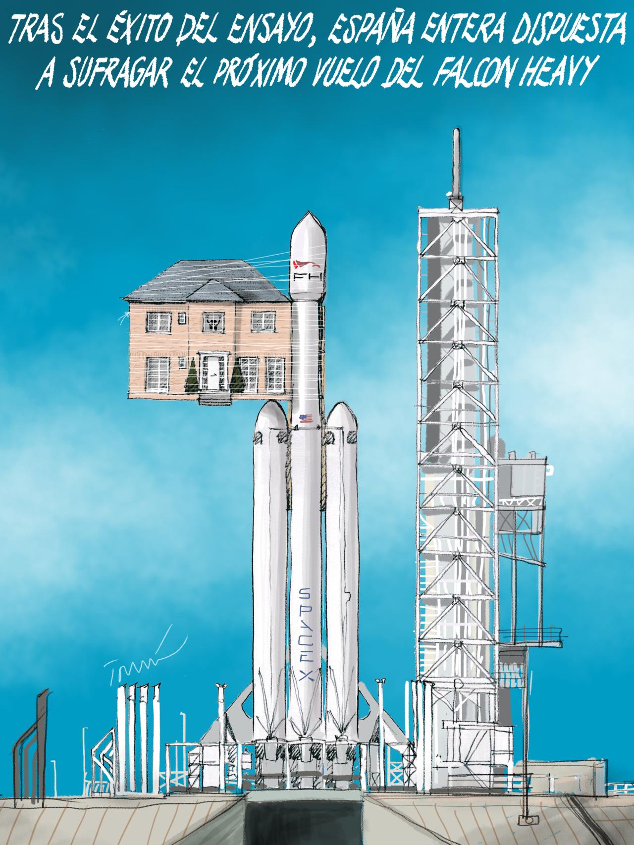 El Falcon Heavy puede con todo