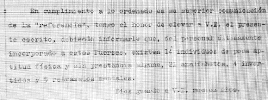 Detalle de la carta de la Marina.