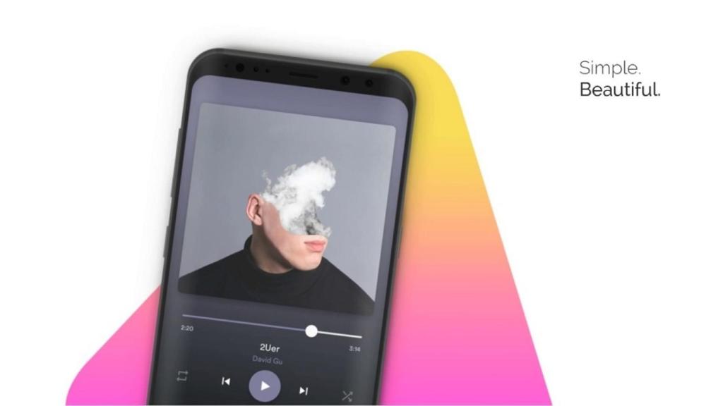 La mezcla perfecta entre Android e iOS hecha reproductor en Retro Music Player