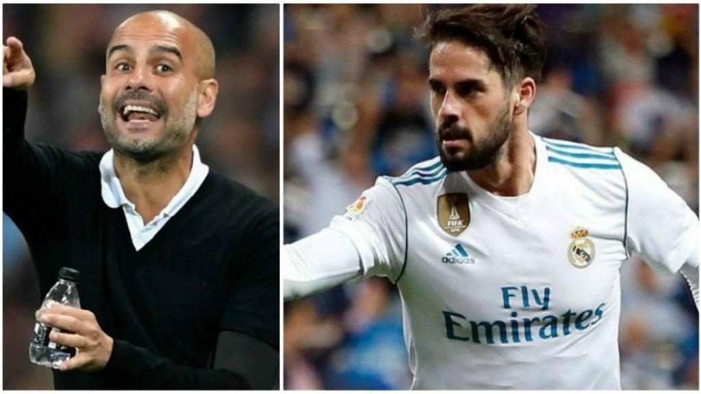 Guardiola, dispuesto a enredar entre Isco y el Real Madrid 