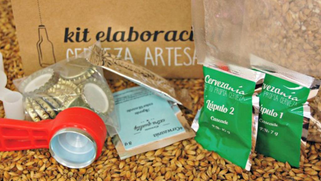 Kit de elaboración de cerveza artesana