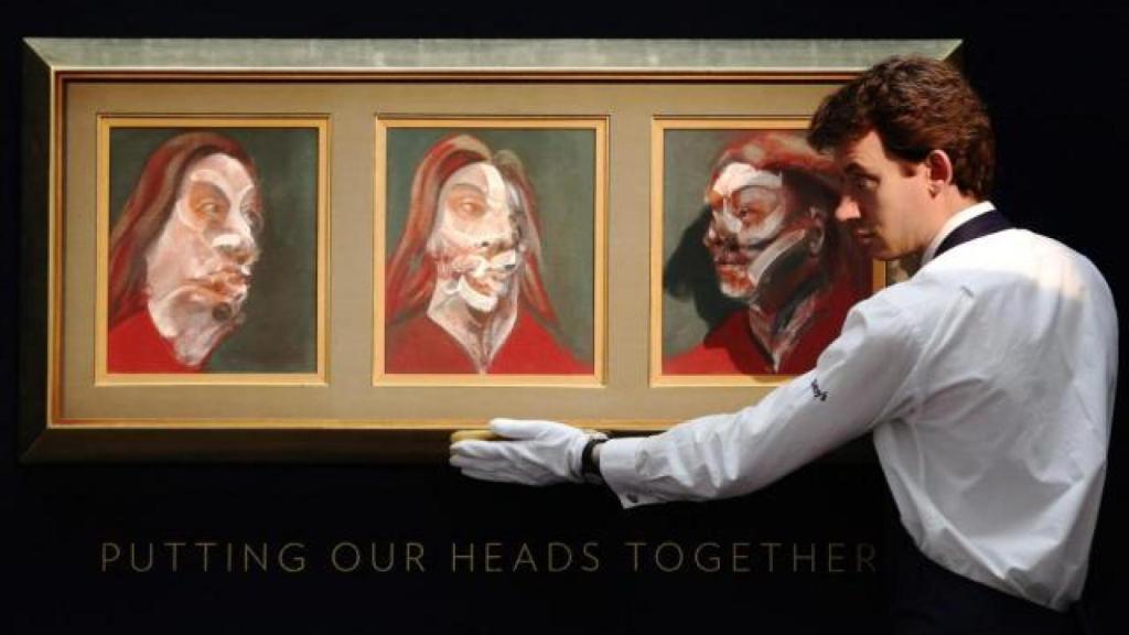 Subasta de uno de los trípticos realizados por Bacon con Isabel como protagonista.