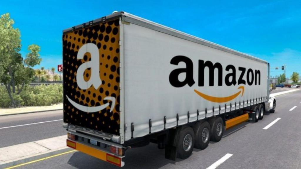 camion reparto amazon