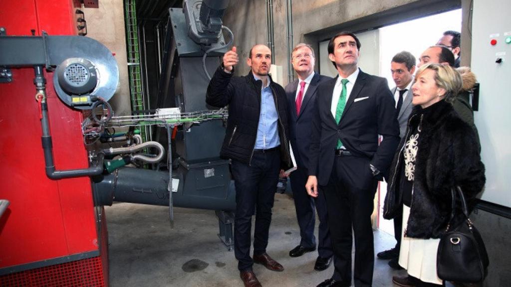 visita caldera de biomasa chf