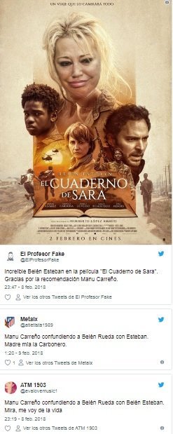 La confusión de Manu Carreño con Belén Esteban provoca las mofas en las redes